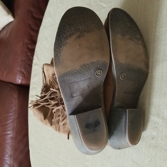 Material Girl Fringe Boots - Picture 7 of 8